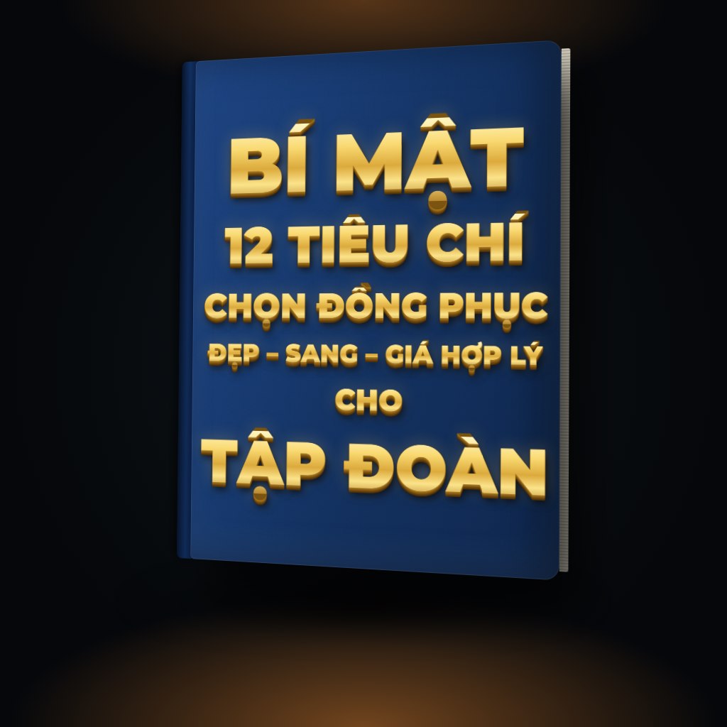 Bìa sổ tay 12 tiêu chí chọn đồng phục — Bản Tập đoàn / FDI