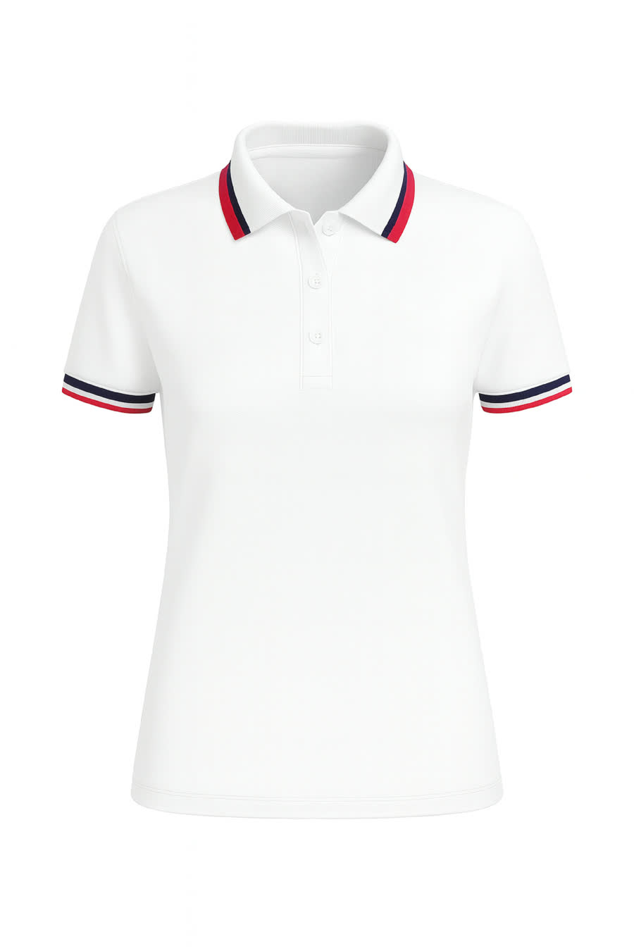 Polo nữ — Cắt riêng, không dùng unisex — mẫu thiết kế đồng phục ngân hàng ANIMA